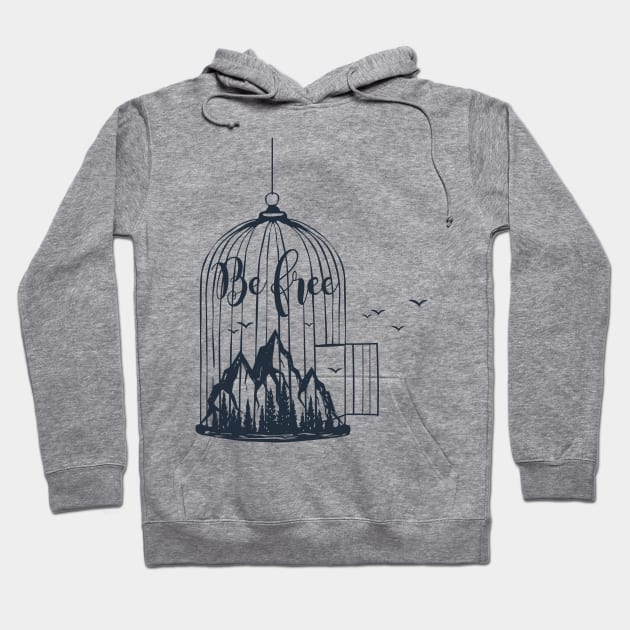 Free like a bird Hoodie by peggieprints